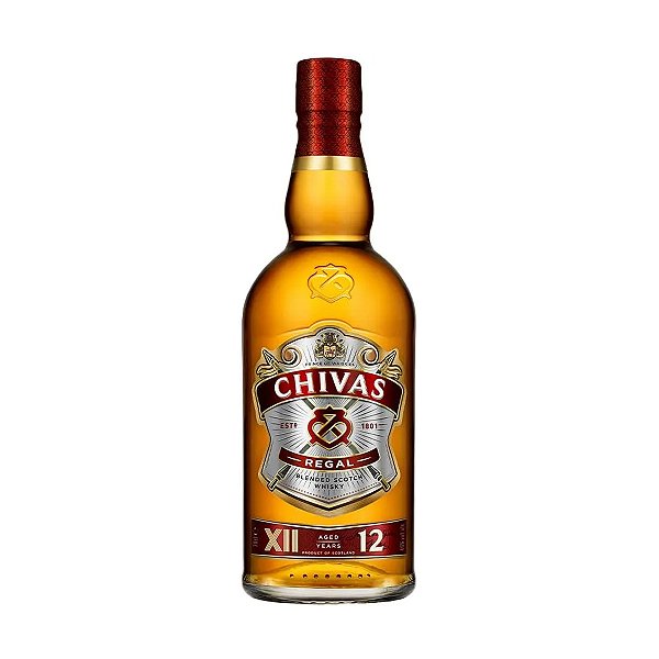 Whisky Chivas Regal 12 Anos sem Cartucho 750ml