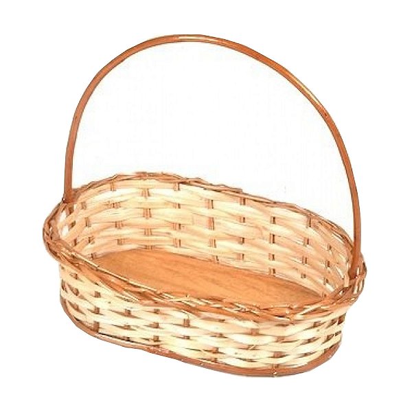 Cesta de Vime Oval Grande Clara 40cm