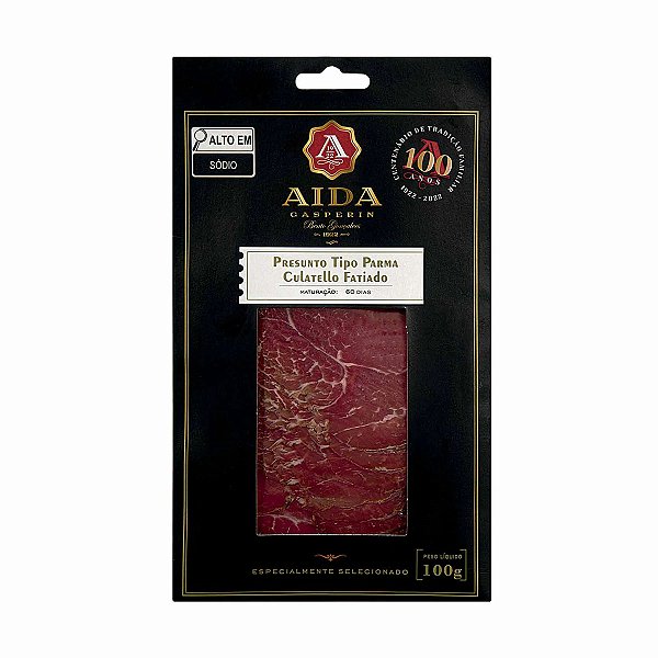 Presunto Culatello Fatiado Aida 100g