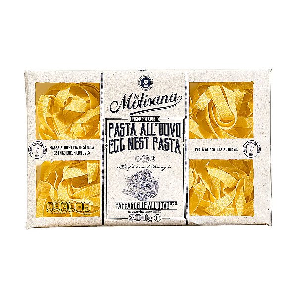 Massa Pappardelle All Uovo La Molisana 200g