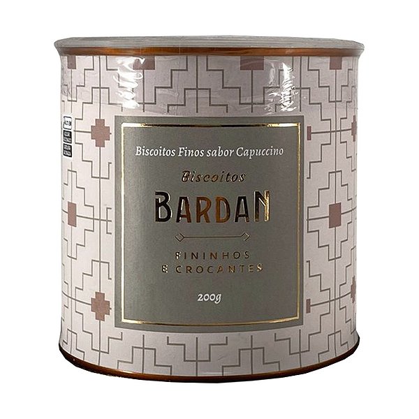 Biscoito Sabor Capuccino Bardan 200g