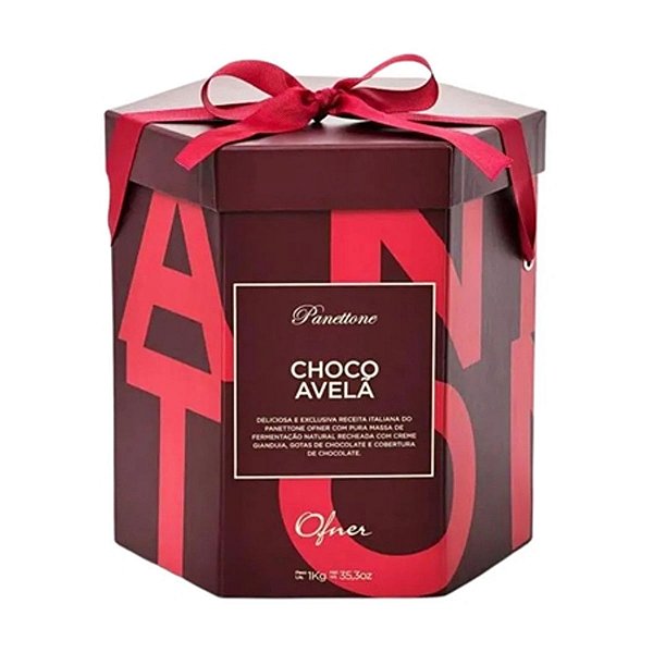 Panettone Choco Avelã Ofner 1kg
