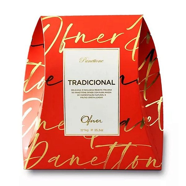 Panettone Tradicional de Frutas Ofner 1kg