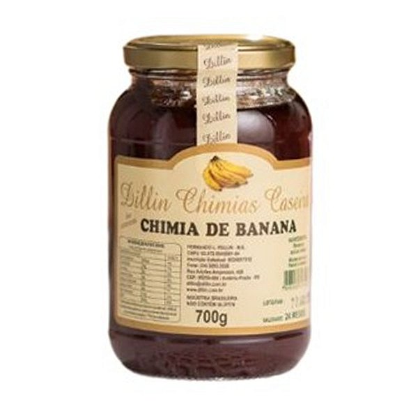 Geleia Dillin Chimia de Banana 700g