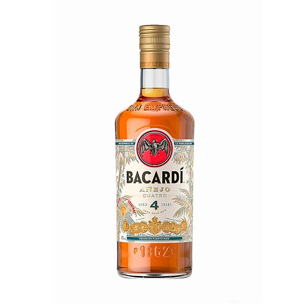 Rum Bacardi 4 Anos 750ml