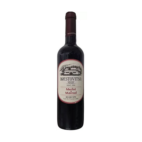 Vinho Tinto Seco Brestovitsa Mavrud 750ml