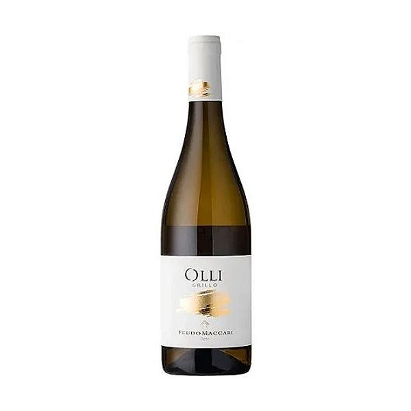 Vinho Branco Seco Feudo Maccari Olli Grillo DOC 750ml