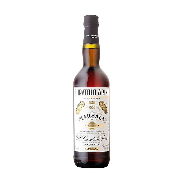 Vinho Branco Licoroso Curatolo Arini Marsala Ambra Semisecco 750ml