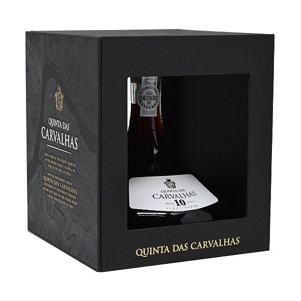Vinho do Porto Quinta das Carvalhas Tawny 10 Anos Decanter 750ml