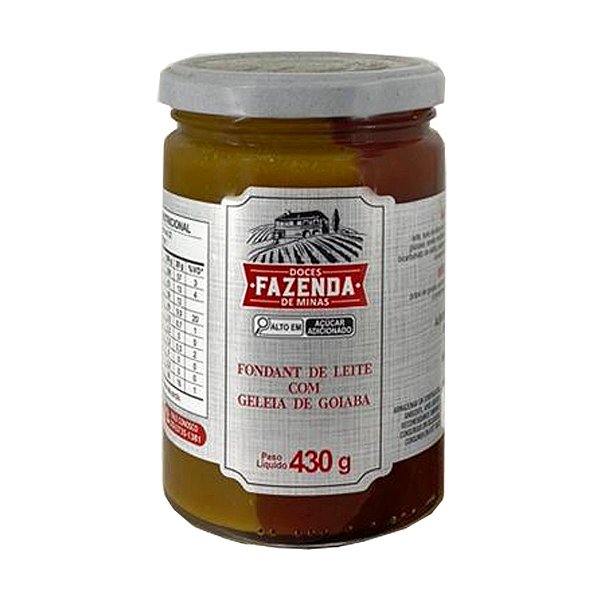 Fondant de Leite com Geleia de Goiaba Fazenda de Minas 430g
