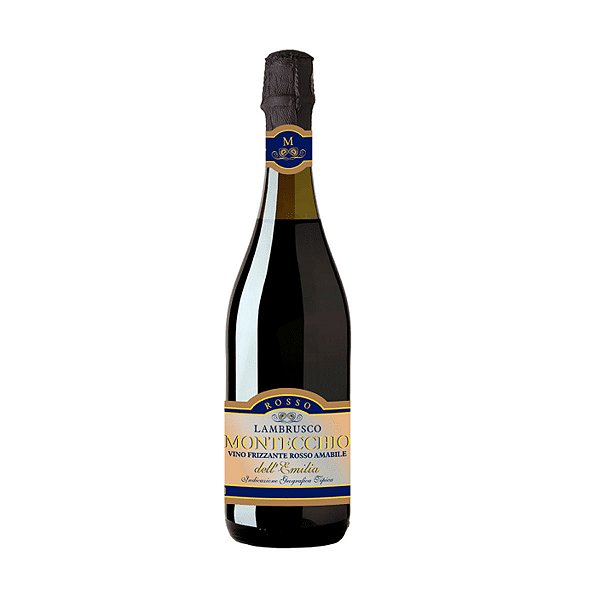 Vinho Lambrusco Montecchio Dell Emilia Rosso Amabile IGT 750ml