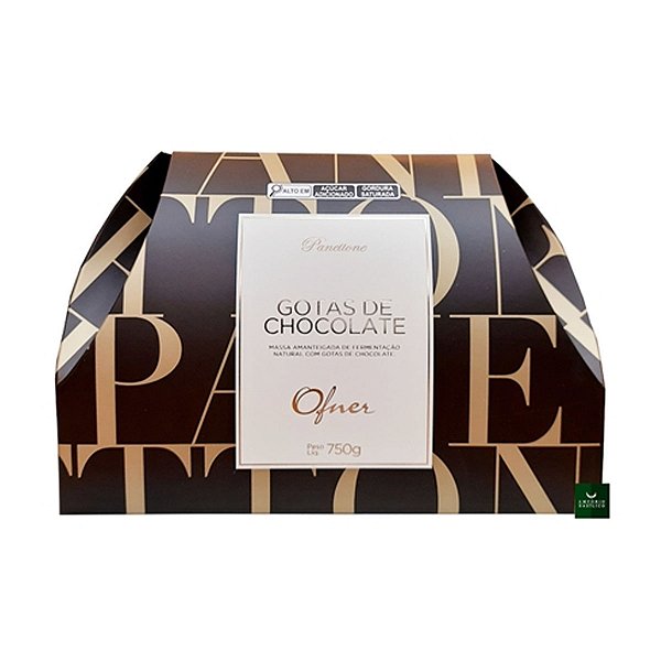 Panettone Genoves Gotas de Chocolate Ofner 750g
