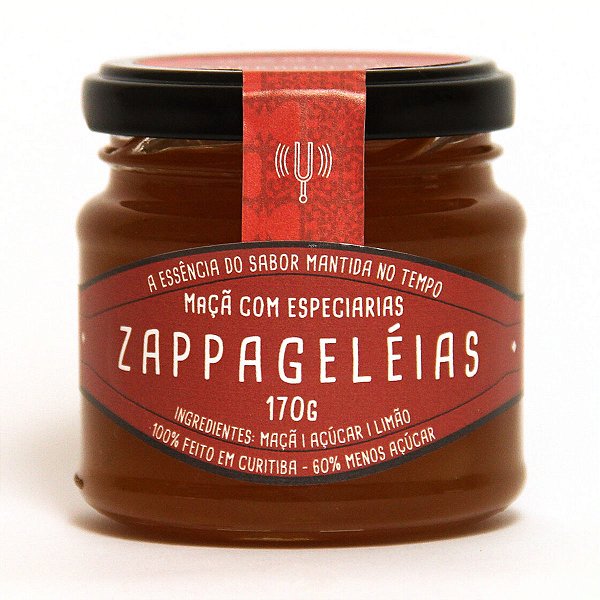Geleia de Maça com Especiarias Zappageleias 160g