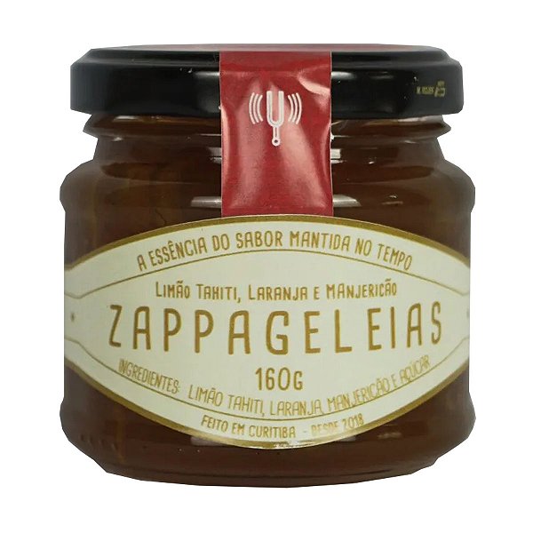 Geleia de LimaoTahiti, Laranja e Manjericao Zappa 160g