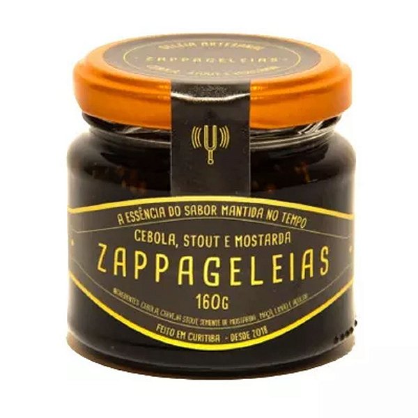 Geleia de Cebola, Stout e Mostarda Zappa 160g