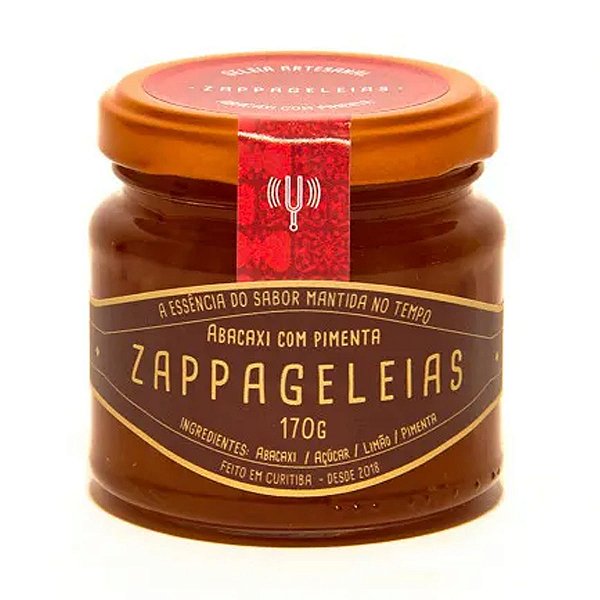 Geleia de Abacaxi com Pimenta Zappageleias 160g