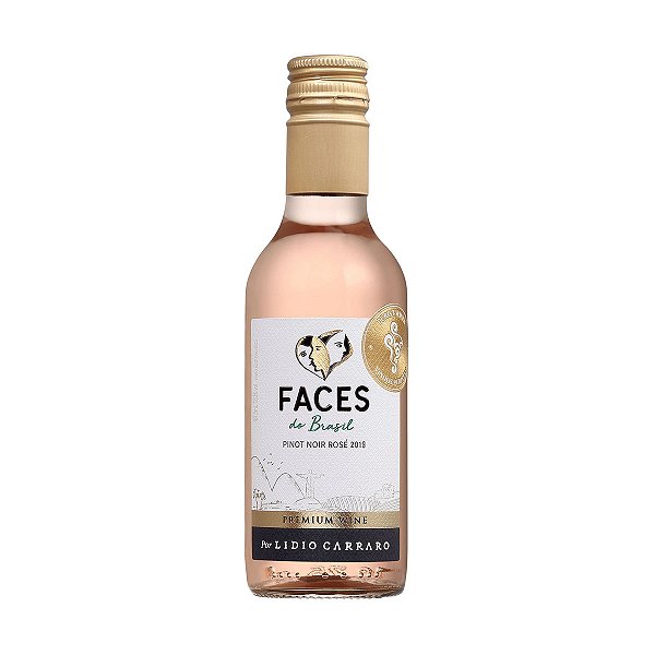 Vinho Rose Seco Faces do Brasil Pinot Noir 187,5ml