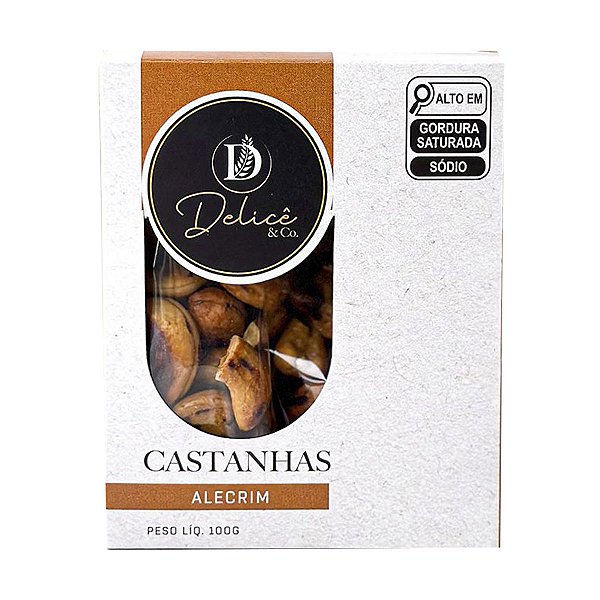 Castanha de Caju Sabor Alecrim Delice 100g