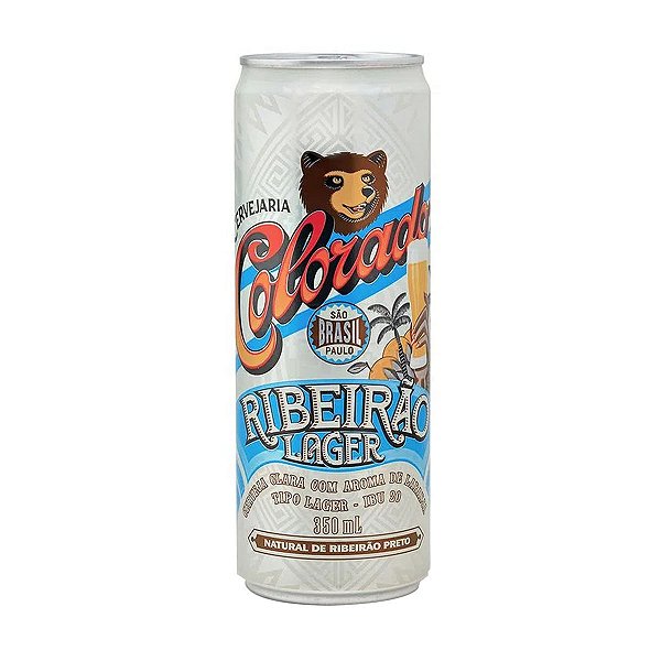 Cerveja Colorado Lager Lata 350ml