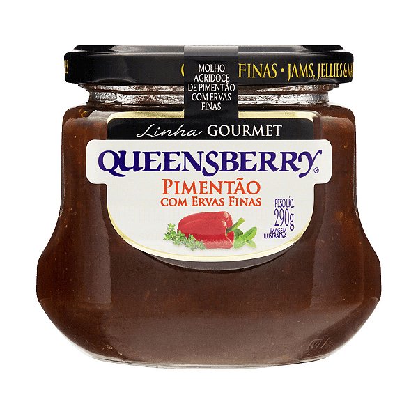 Molho Agridoce de Pimentão com Ervas Finas Queensberry 290g