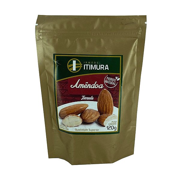 Amêndoa Torrada Sem Sal Itimura 120g