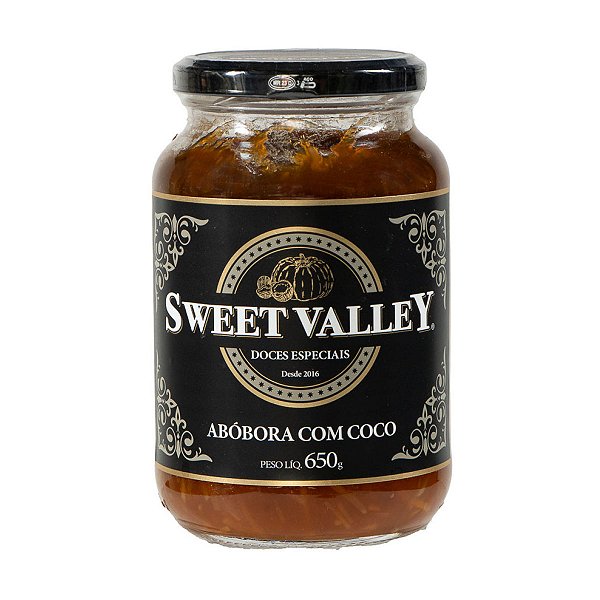 Abobora Cremosa com Coco Sweet Valley 430g