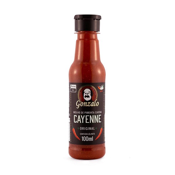 Molho de Pimenta Cayenne Original Gonzalo 100ml