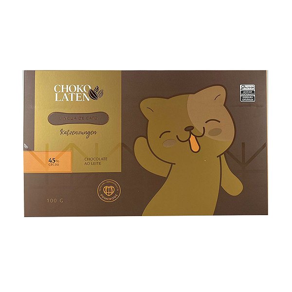 Lingua de Gato ao Leite Chokolaten 100g