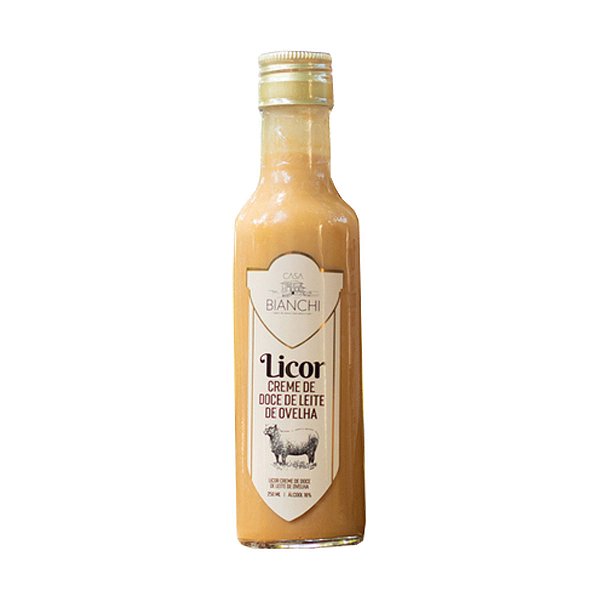Licor de Doce de Leite de Ovelha Casa Bianchi 250ml