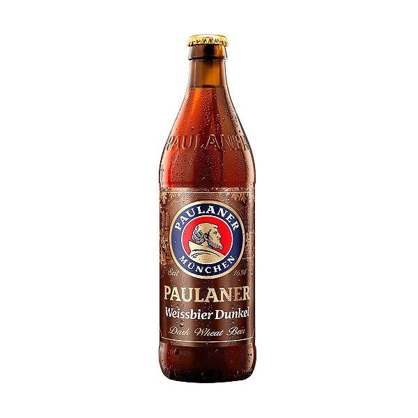Cerveja Paulaner Hefe Weissbier Dunkel 500ml