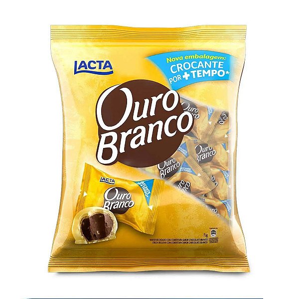 Pacote Bombom Ouro Branco 1kg