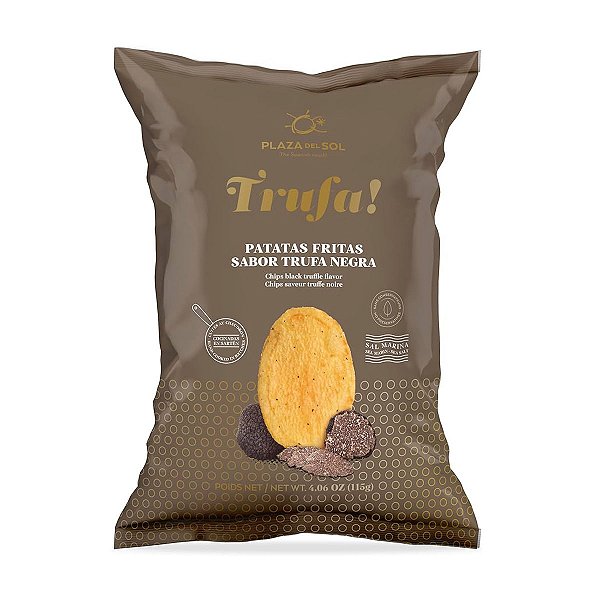 Chips de Batata Sabor Trufa Negra Plaza del Sol 40g