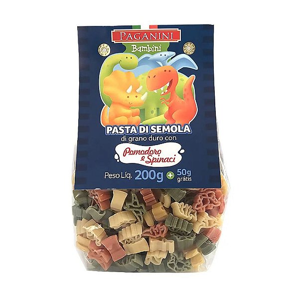 Massa Bambini Dinossauros Paganini 250g