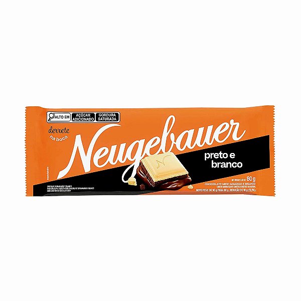 Chocolate Preto e Branco Neugebauer 130g