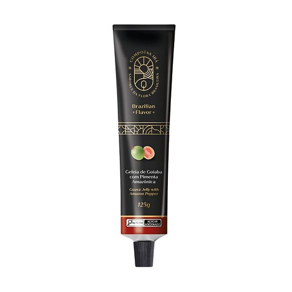 Geleia de Goiaba com Pimenta Amazonica Compotas Iba 125g