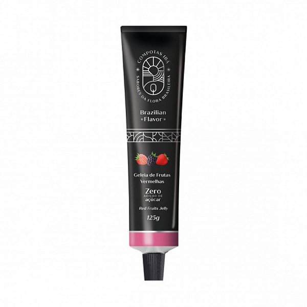 Geleia de Frutas Vermelhas Zero Compotas Iba 125g