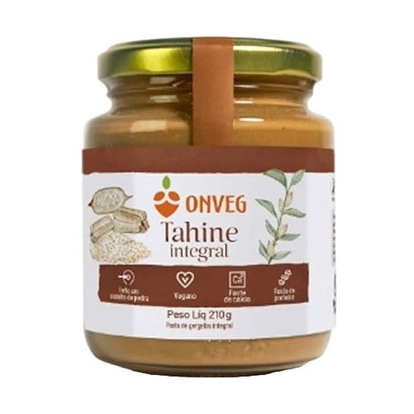 Tahine Integral Onveg 210g