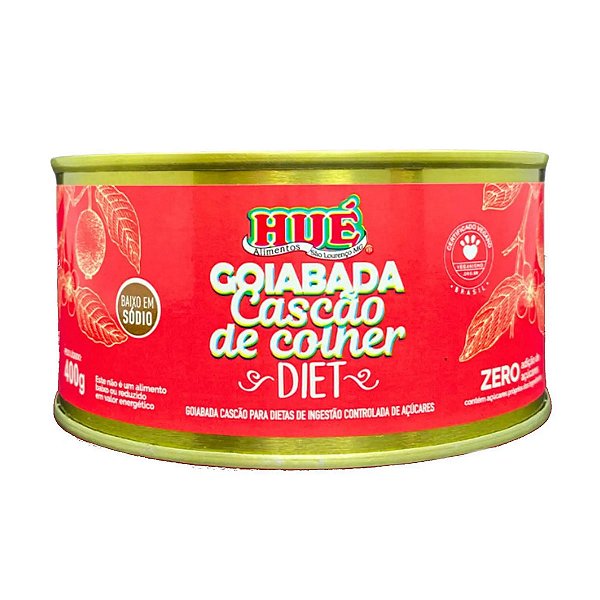 Goiabada Cascao de Colher Diet Hué 400g