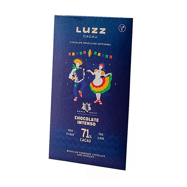 Chocolate 71% Cacau Luzz 75g