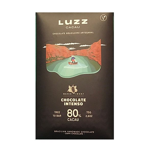 Chocolate 80% Cacau Luzz 75g