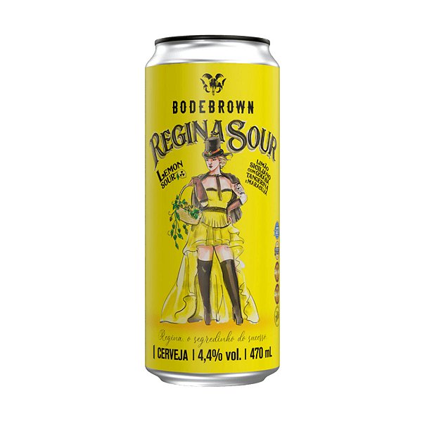 Cerveja Bodebrown Regina Lemon Sour 470ml