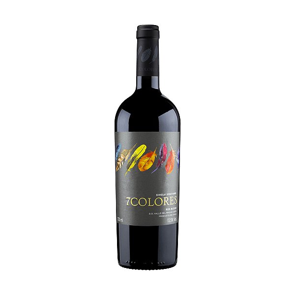 Vinho Tinto Meio Seco 7 Colores Single Vineyard Blend 750ml