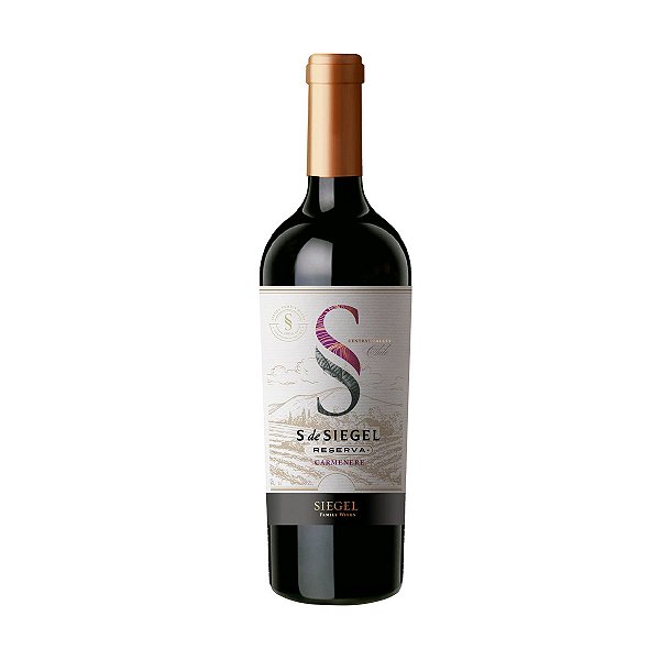 Vinho Tinto Seco S de Siegel Reserva Carmenere 750ml