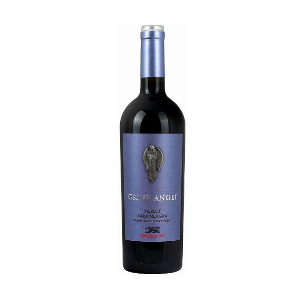 Vinho Tinto Seco Grape Angel Premium Merlot e Rara Neagra 750ml