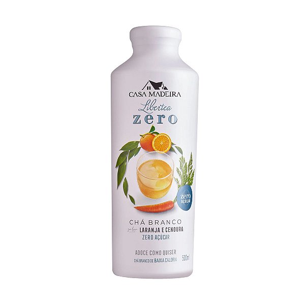Chá Branco com Laranja e Cenoura Casa Madeira 500ml