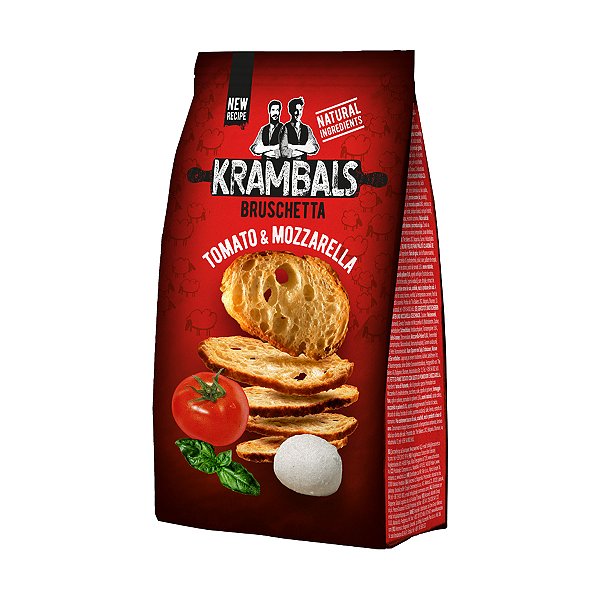 Bruschetta Tomato e Mozzarella Krambals 70g