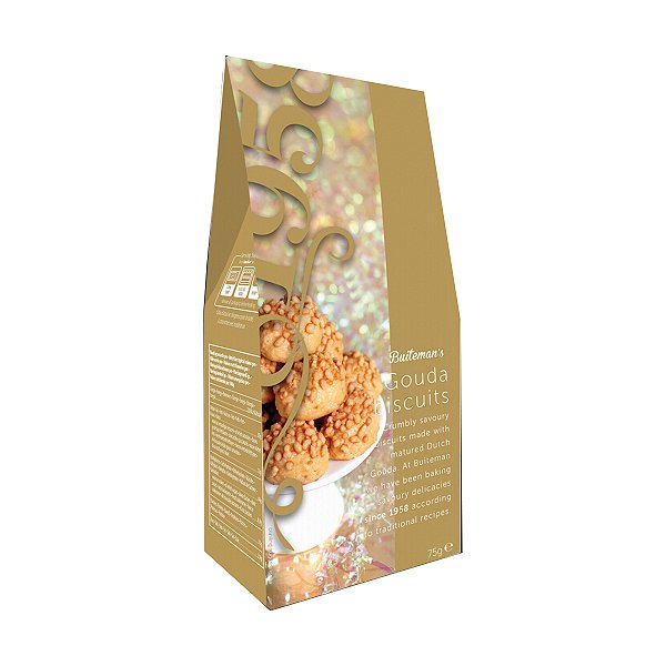 Biscoito de Queijo Gouda Buiteman's 75g