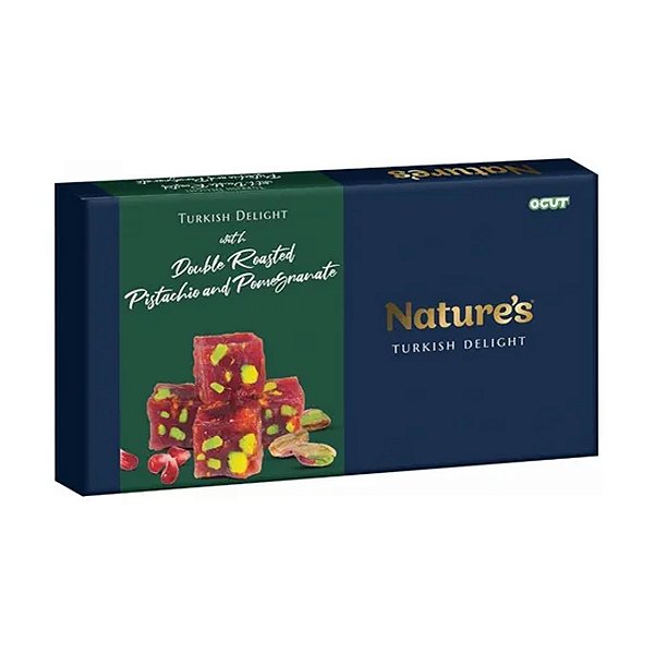 Delicia Turca Sabor Pistache e Roma Ogut Nature's 250g
