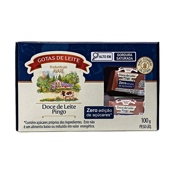 Doce de Leite Pingo Zero Gotas de Leite 100g
