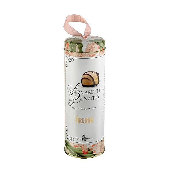 Lata com Amaretti de Gengribre e Chocolate Virginia 140g
